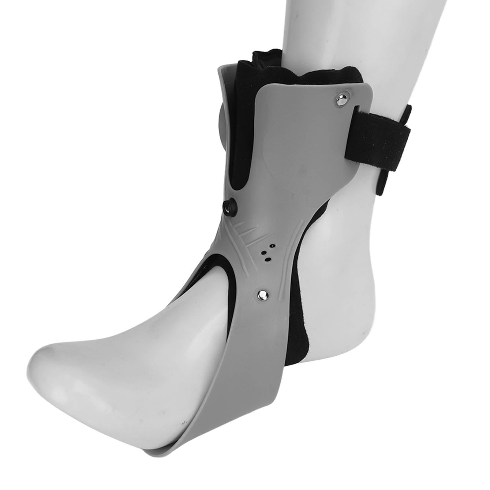 Foot Orthosis Support, Soft Foot Drop Brace, Adjustable Buckle Posture Correct Ankle Foot Orthosis For Hemiplegia, Wrap Compression Improve Gait For Man Woman