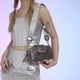 thumbnail image 3 of Bolso Hobo Bandolera Charol Mujer Cartera Sólida Monedero, 3 of 9