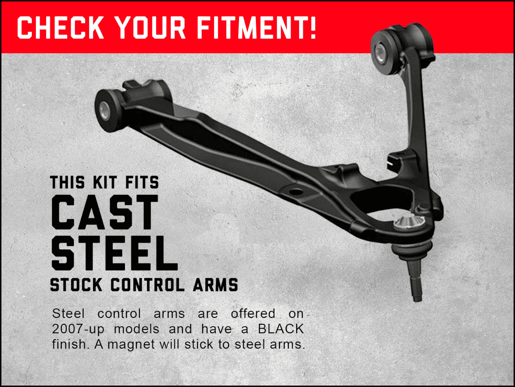 Rough Country 19401 Forged Control Arms