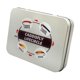 thumbnail image 3 of Caja de aparejos de pesca con inserto de espuma, portátil, de hierro, resistente, con tapa, organizador práctico A, 3 of 8