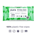 thumbnail image 2 of Toallitas para bebés Pura Natural Sensitive 99% de agua sin perfume x600, 2 of 9