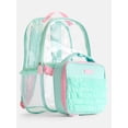 thumbnail image 3 of Packed Party Girls Ruffles Clear Backpack and Lunch Box Set, 3 of 10