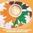 thumbnail image 3 of SWETRACE 20Pcs Versatile Maple Leaf Cards for Thanksgiving Table and Fall Party Decor in Multi Colors, 3 of 7