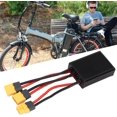 XJUDual Battery Pack Switch Balancer Aluminum Alloy Interface XT60