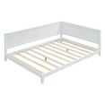 thumbnail image 3 of Aukfa Full Size Daybed, Wood Sofa Bed, White, 3 of 8