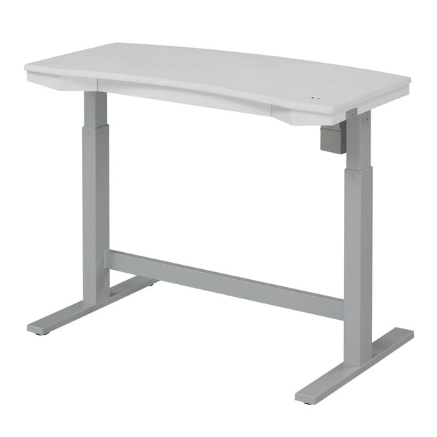 Twin Star Home Standing Desk With Charging Station Walmart Com