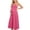 Hot Pink, variant on PBFRDSJ Women's Maternity Cami Dresses Sleeveless Backless Casual Dress Spaghetti Strap Flowy Loose Long Sundress