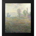 thumbnail image 2 of Monet, Claude 15x17 Black Modern Framed Museum Art Print Titled - A Meadow in Giverny, 2 of 5