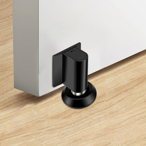Magnetic Door Stopper Punch Free Silent Floor Door Stop Zinc Alloy Magnetic Door Catch Invisible Magnetic Door Holder to Keep Door Open for for Bedroom Bathroom