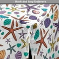 thumbnail image 4 of Nautical Dog Crate Cover, Abstract Colorful with Seashells and Starfishes Pattern Summer Fun Graphic, Easy to Use Pet Kennel Cover for Medium Large Dogs, 35" x 23" x 27", Multicolor, by Ambesonne, 4 of 6