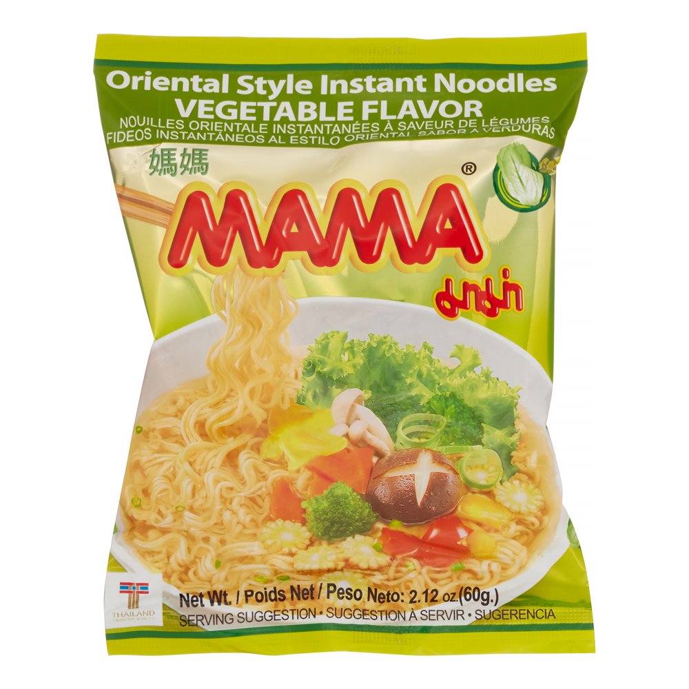 Mama Noodle, Vegetable, 2.1 Oz (Innerpack of 30)