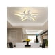 thumbnail image 1 of LED Ceiling Light Dimmable 50W Modern Ceiling Lamps With Remote,Flame Shape LED Chandelier Light Fixture For Living Room Dining Room Bedroom Decorativ, 1 of 4