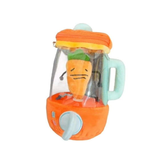 Cartoon Carrot Doll Toy with Rotating Drawstring Juicer Game for Kids Children