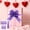 Purple, variant on HOARBOEG 10 Pack Pull Bow Ribbon Decorations, DIY Plastic Flower Ribbon for Party Decor, Wedding Christmas Birthday Festival Backdrop Gift Wrapping, Assorted Colors, 4.5x70cm Each