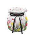 thumbnail image 3 of KUIFORTI Colorful Floral Tea Cozy Tea Cosy for Teapot Decorations for Party Tabletop Kettle Dust Cover Protective Cover Watercolor Flower Teapot Cover Replacement Breakfast Warmer, 3 of 6