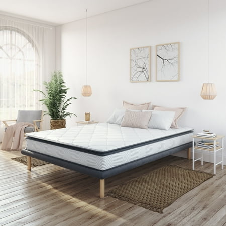 Modern Sleep Synergy Memory Foam And Innerspring Hybrid 9 Inch