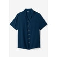 thumbnail image 3 of KingSize Men's Big & Tall  Solid Camp Shirt, 3 of 6