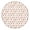 Christmas Gingerbread Cookie, variant on Christmas Gingerbread Cookie White Pattern Round Elastic Tablecloth, 36-44 Inch Waterproof, Machine Washable, Indoor & Outdoor Use