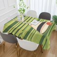 thumbnail image 2 of Yayeee Tablecloths 54" x 54" Rectangle Wrinkle Resistant Party Table Cover, Black Martini, 2 of 8