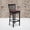 Burgundy Vinyl Seat/Black Metal Frame, variant on Emma + Oliver 2 Pack Black School House Back Metal Restaurant Barstool - Burgundy Vinyl Seat