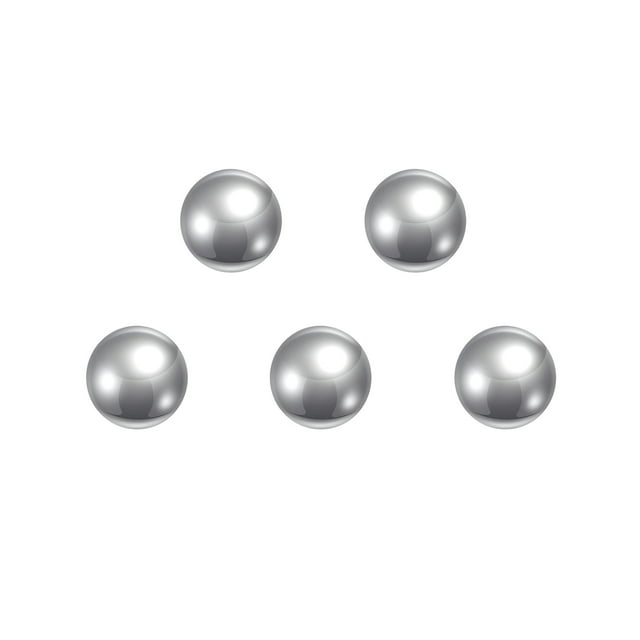 Unique Bargains Billes de Roulement en Acier Chromé 5/16 Pieds G3 Précision, Lot de 5