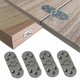 thumbnail image 1 of 4pcs Furniture Fittings Folding Self Supporting Folding Table Cabinet Door Hinge Flush Mounted For Kitchen Furniture, 1 of 3