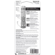 Rayovac Mini LED Flashlight with Glow in the Dark Rubber Grip, 3 AAA Batteries Included