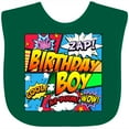 thumbnail image 3 of Inktastic Birthday Boy Comic Book Boys Baby Bib, 3 of 4