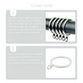 thumbnail image 3 of 20pcs Curtain Rings Home Indoor Curtains Metal Curtain Ring Hooks Component Hanging Fixator Hardware Accessories Fixing Rods Hangers, 3 of 6