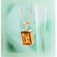 thumbnail image 2 of Pendentif Collier citrine Naturel/collier citrine/ Pendentif Citrine sterling, 2 of 2
