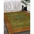 thumbnail image 2 of Ahgly Company Indoor Rectangle Abstract Saddle Brown Abstract Area Rugs, 2' x 4', 2 of 6