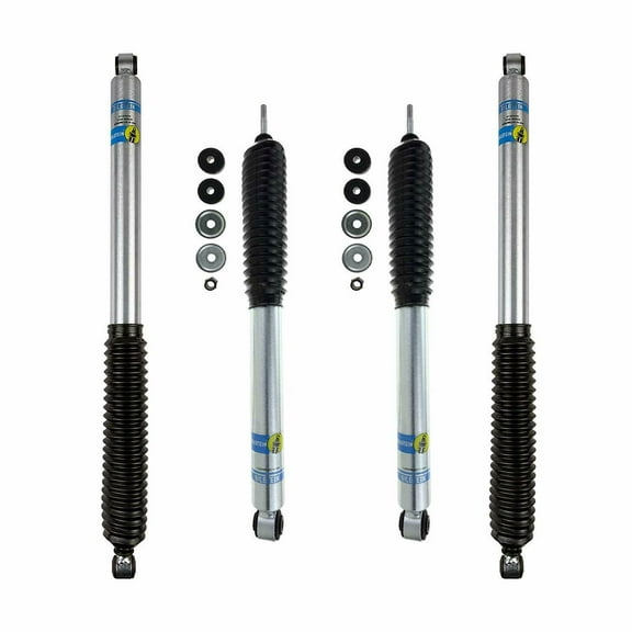 Bilstein B8 5100 Front Rear Shocks For 2005-2016 F-250 / F-350 Super Duty Trucks 4WD - 0-2” Front - 0-1” Rear Lifted Height