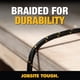 thumbnail image 2 of Cable USB A a Lightning DEWALT, reforzado, trenzado, 1,2 m, 2 of 9