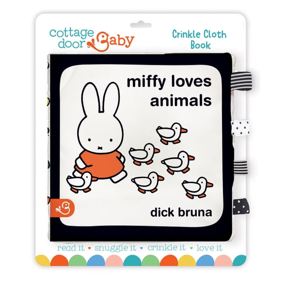 Miffy Loves Animals Cloth Book, (Hardcover)