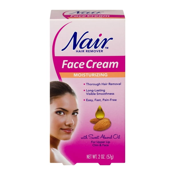 Nair Hair Remover Face Cream Moisturizing for Upper Lip ...