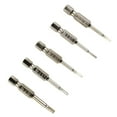 thumbnail image 4 of 5Pcs Magnetic Triangle Head Screwdriver Bits S2 Steel Metal 1/4 Hex Shank 50mm, 4 of 8