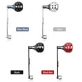 thumbnail image 2 of Bouton de Distribution d'Appâts Poignée en Alliage d'Aluminium pour Lanceur d'Appâts Poignée de Moulinet Pièces de Rechange 8x5mm Trous, 2 of 6