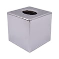 thumbnail image 3 of Soporte cuadrado de papel para caja de pañuelos faciales para encimeras de tocador de baño, aparadores de dormitorio, mesitas de noche, escritorios y mesas, papel cuadrado gris oscuro, 3 of 5