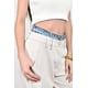 thumbnail image 4 of Pantalon Wide Leg con pretina doble /Juvenil, 0506 (Hueso) beige CH, 4 of 6