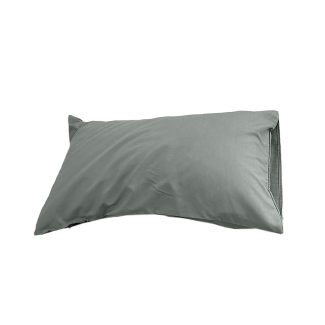 Ohufall Washed Solid Color Linen Pillow Covers Hotel Quality Hair Friendly Soft Breathable Side Opening Pillowcase Home Goods