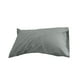 thumbnail image 2 of Funda de almohada Fiudx color sólido lavada suave cómoda transpirable apertura lateral, 2 of 6