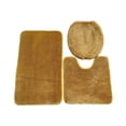 thumbnail image 2 of 3PC LUXURY BATHMAT GOLD, 2 of 4