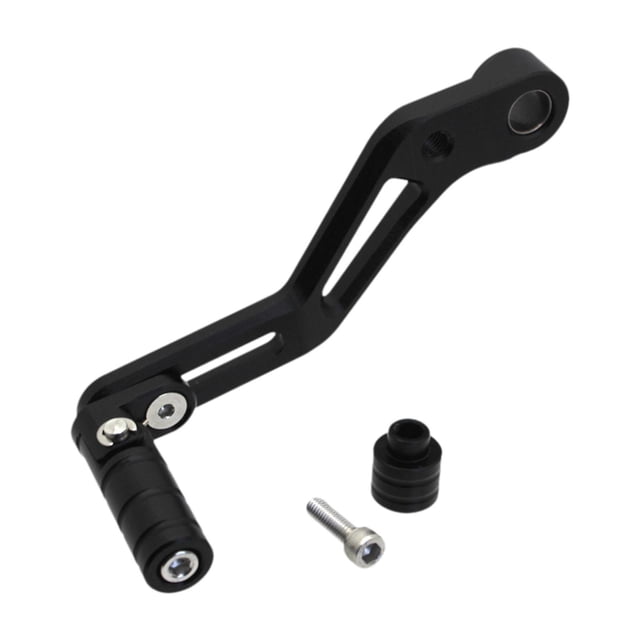 Palanca de cambios para motocicleta Accesorios para motocicleta Repuestos Varilla de cambio de aleación de aluminio Negro