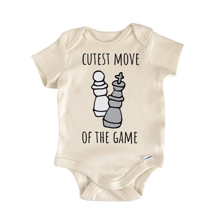 Cute Move Chess Game Tabletop Baby Gift Baby Onesie®