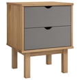 thumbnail image 1 of vidaXL Nightstand Bedside Table with Solid Wood Legs OTTA Solid Wood Pine, 1 of 6