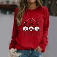 thumbnail image 2 of Rovga Cute Long Sleeve Women Sweatshirts Womens Print Sweatshirt Casual Blouse Pullover, 2 of 6