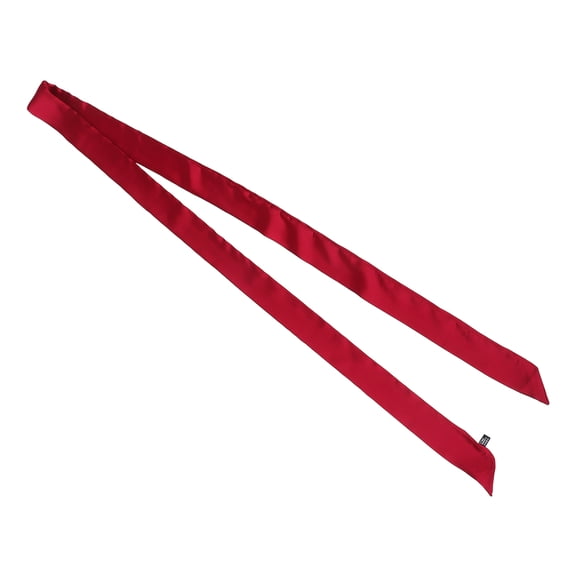 ORDDIART Elegant Long Thin Dark Red Fashionable Scarf Women Handbag Accessory And Belt 180X2In Lightweight For Everyday