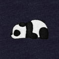 thumbnail image 2 of Dalix Panda Embroidered Fleece Crewneck Long Sleeve Sweatshirt Mens in Heather Navy L Large, 2 of 5