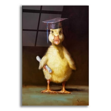 Epic Art 'The Graduate' by Lucia Heffernan, Acrylic Glass Wall Art, 16"x24"