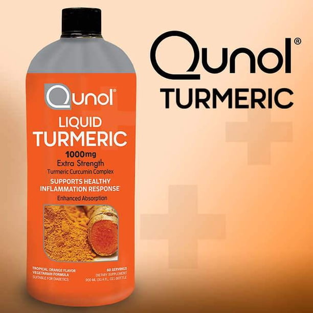 Qunol Liquid Turmeric 1,000 mg., 30.4 Ounces